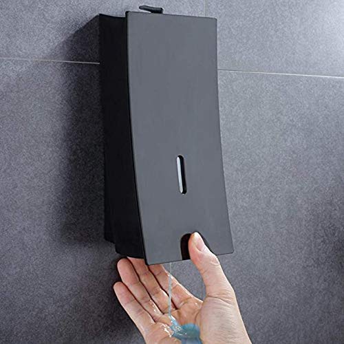 Wall Mount Manual Soap Dispenser - Hands-Free Press Liquid Bottle Holder for Kitchen, Bathroom & Hotel | Perfect for Hand Sanitizer, Shampoo & Lotion Dispensing in Home, Office & Public Spaces