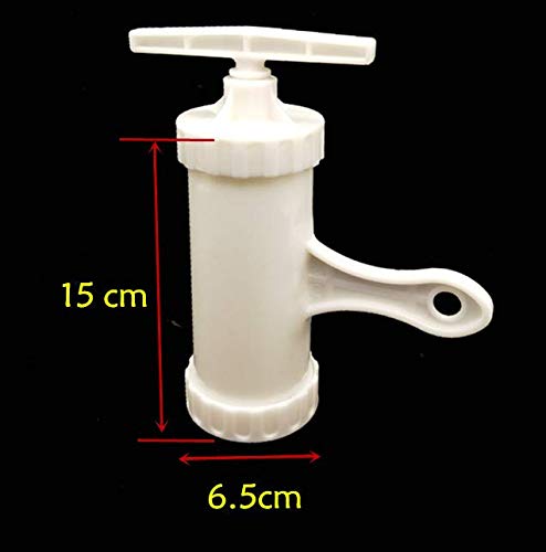 WOIWO 2-Pack Manual Sausage Stuffer for Home Use - Stainless Steel Sausage Filler & Meat Grinder Attachment - Perfect for Making Homemade Sausages, Burgers & Ground Meat (Great for BBQ, Camping & Holiday Cooking)
