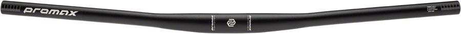 Promax Gryf 6 Handlebar - 31.8mm Clamp, 5mm Rise, Black MTB Handlebar for Mountain Biking & BMX Racing