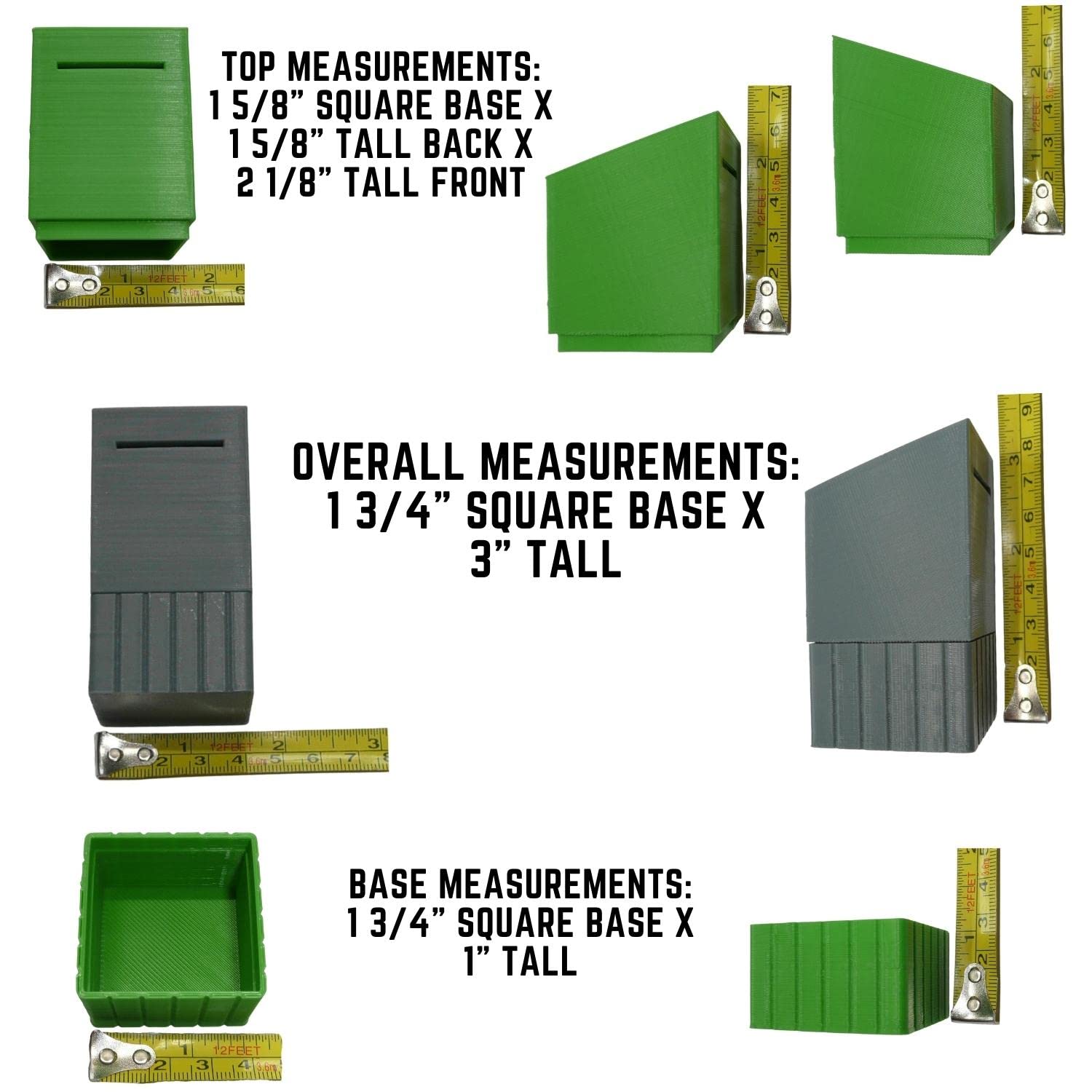 USPS Compatible Mailbox-Shaped Postage Stamp Dispenser for Roll Stamps - Made in USA (PR156-YLW) - Perfect for Offices, Homes & Mailing Stations