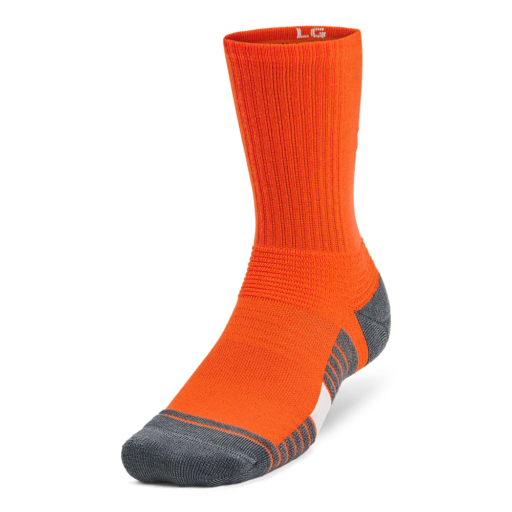 Men's & Women's Under Armour Team Crew Socks - Moisture-Wicking Athletic Socks for Running, Basketball & Workouts