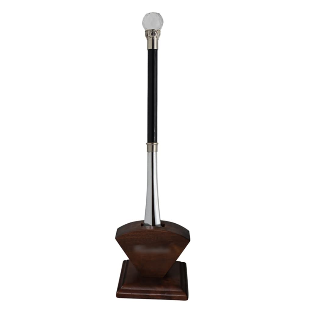 Long Handle Crystal Ball Shoe Horn - 50.5cm Ergonomic Shoe Spoon for Men & Women (4.2x1.7cm) - Perfect for Elderly, Arthritis & Dress Shoes Assistance