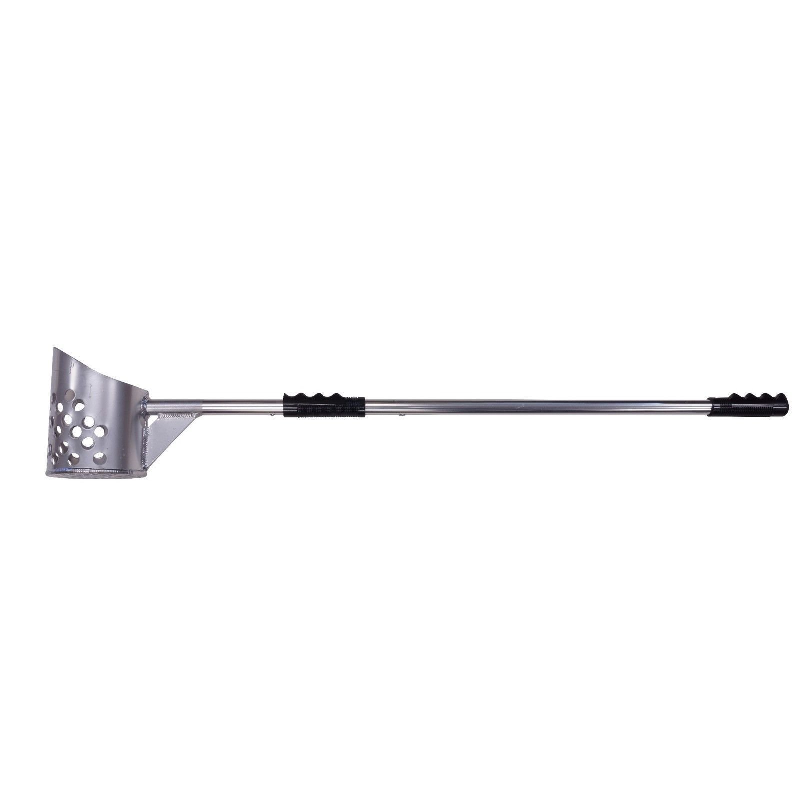 Premium Aluminum 2-in-1 Metal Detector Sand Scoop - Heavy Duty Beach Treasure Hunting Tool for Coins, Jewelry & Relics - Perfect for Beachcombing, Shoreline Exploration & Outdoor Adventures