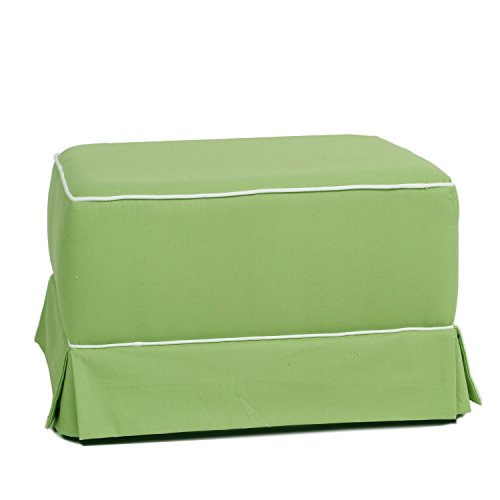 Summer Green with White Piping