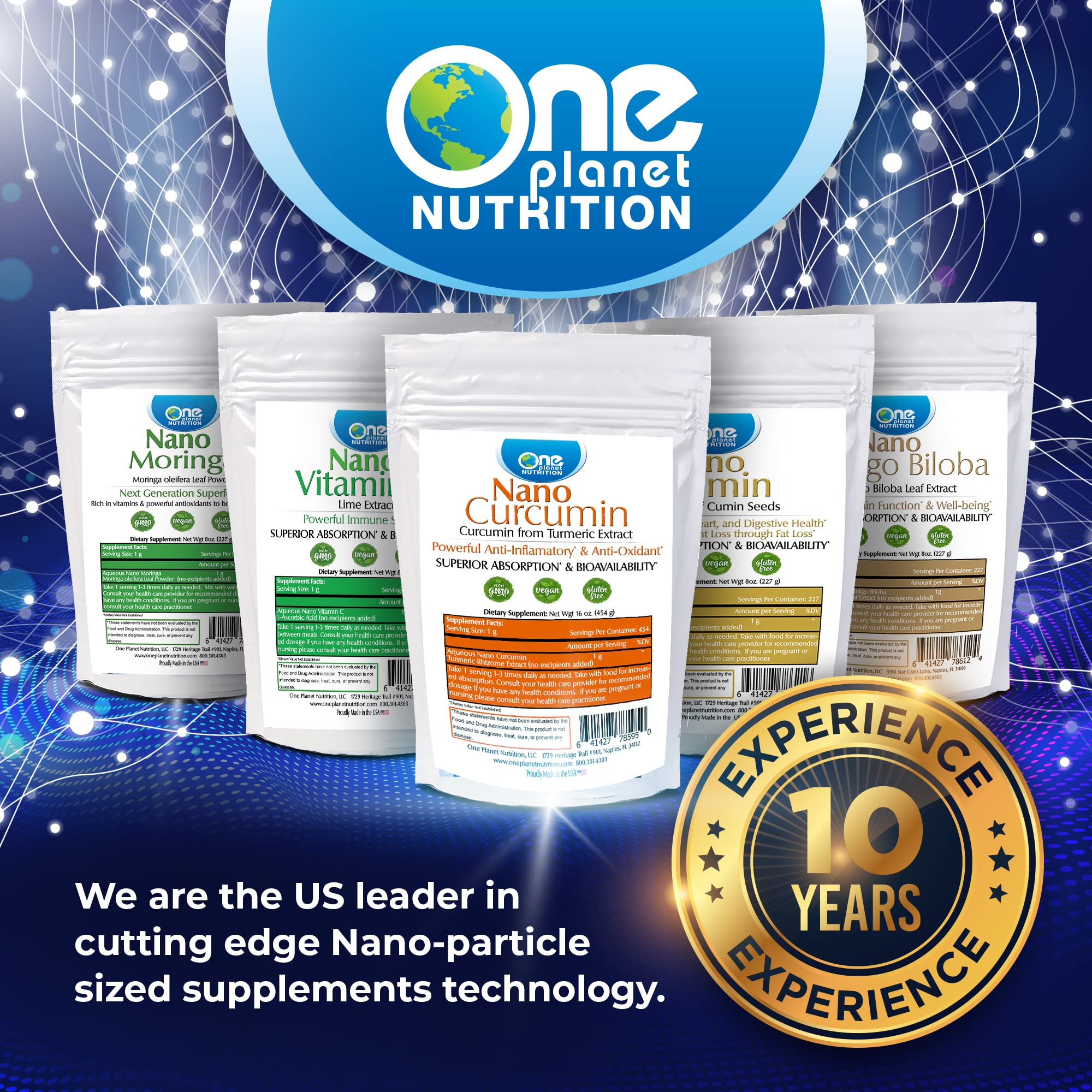 Nano Quercetin Powder 8 oz (227 Servings) | Premium Sophora Japonica Extract for Enhanced Absorption | Immune Support & Antioxidant Benefits | Non-GMO, Vegan Supplement | Perfect for Daily Wellness & Immune Boosting