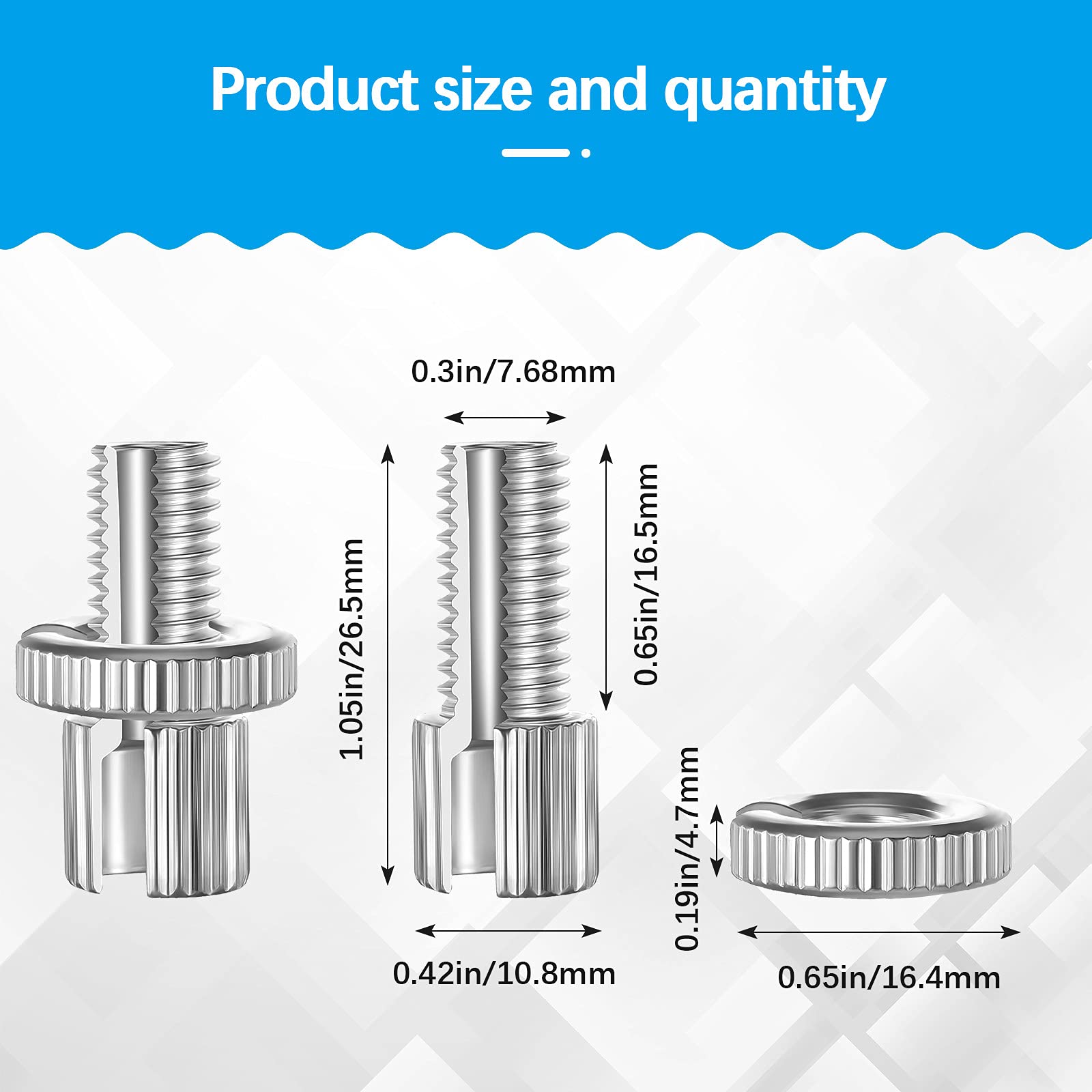 12pcs Silver ATV Motorcycle Clutch Brake Cable Adjusters - 8mm Nut Bolts for Cars & Bikes
