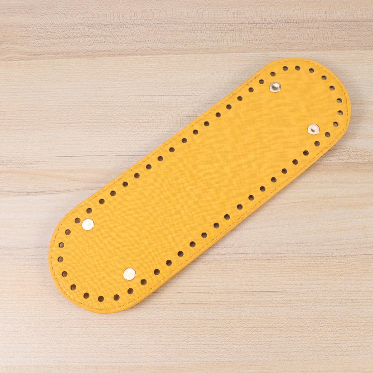 Crochet Bag Insert Pads - 1pc Woven Purse Base Shaper for Handbags, Satchels & Totes - Craft Crochet Bottom Insert Pad with Hole - Perfect for DIY Purse Organizers & Bag Extenders