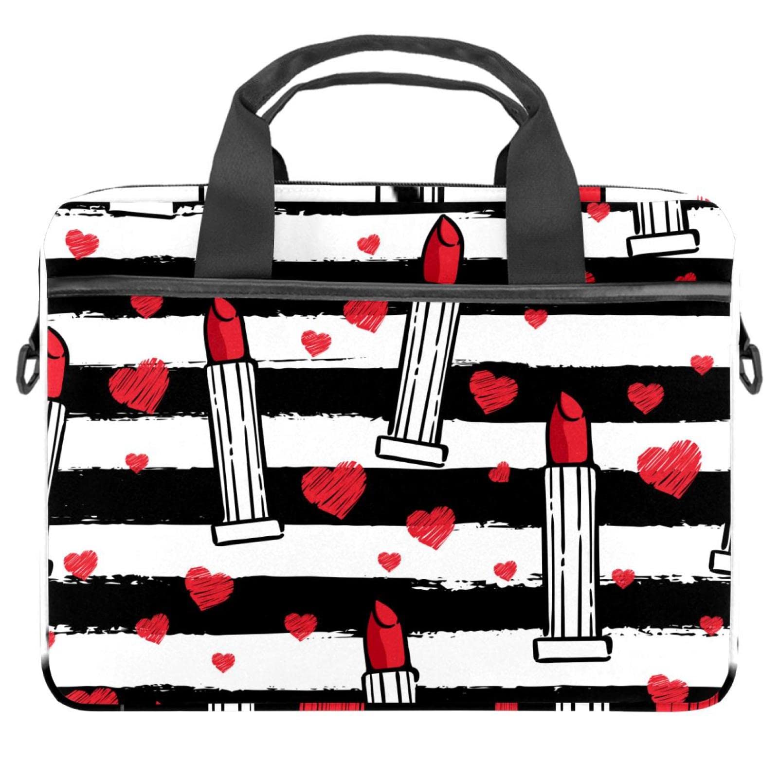 Stylish Unisex Laptop Messenger Bag for 14 Inch Notebook - Waterproof Shoulder Bag with Unique Hand-Painted Shell Design | Perfect for Work, School & Travel