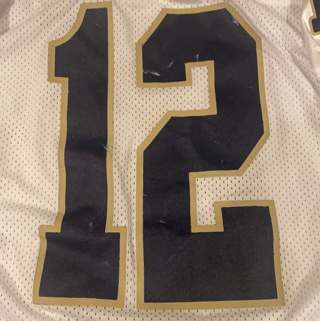 Authentic Under Armour Notre Dame Football Game Jersey #12 - Practice Worn Collectible for Fans & Sports Memorabilia Enthusiasts - Perfect for Game Day, Tailgating & Display