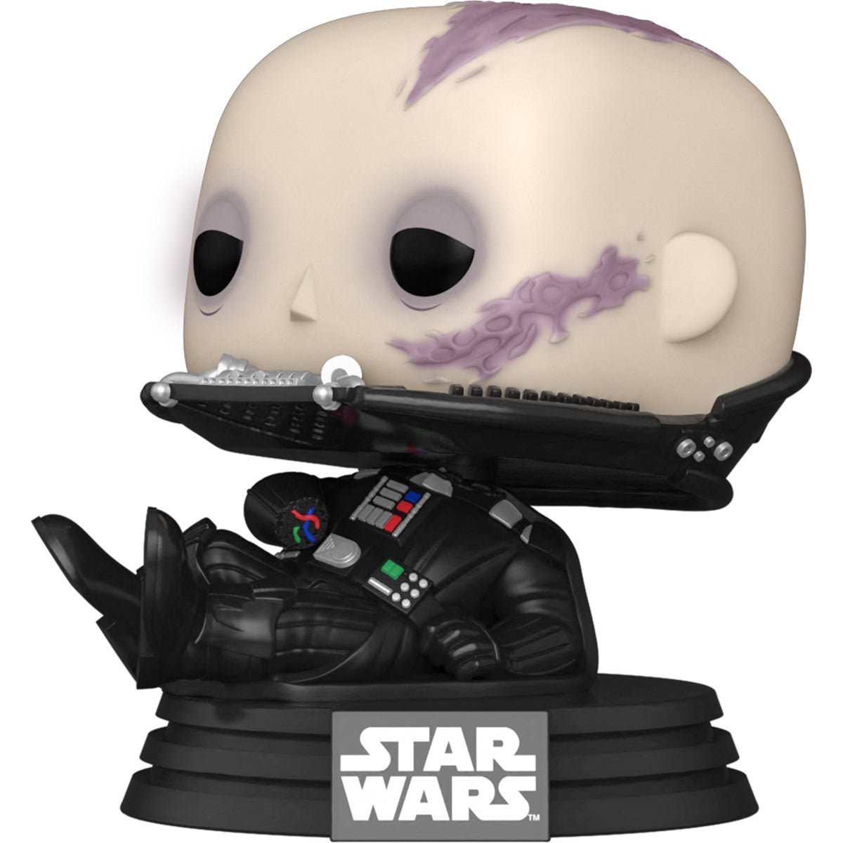 Star Wars Return of the Jedi 40th Anniversary Darth Vader Unmasked Collectible Figure - Perfect for Display, Gifts, and Star Wars Fans Collection