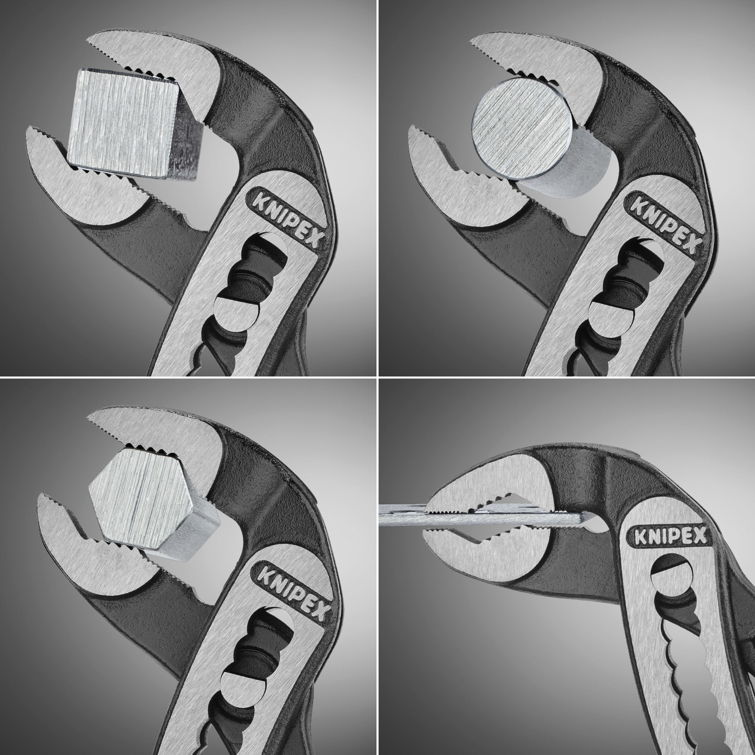 KNIPEX Alligator Water Pump Pliers - 10-Inch Adjustable Wrench for Plumbing, HVAC, and Automotive Repairs - Durable Red Grip for Secure Handling - Ideal for DIY Home Improvement and Professional Use