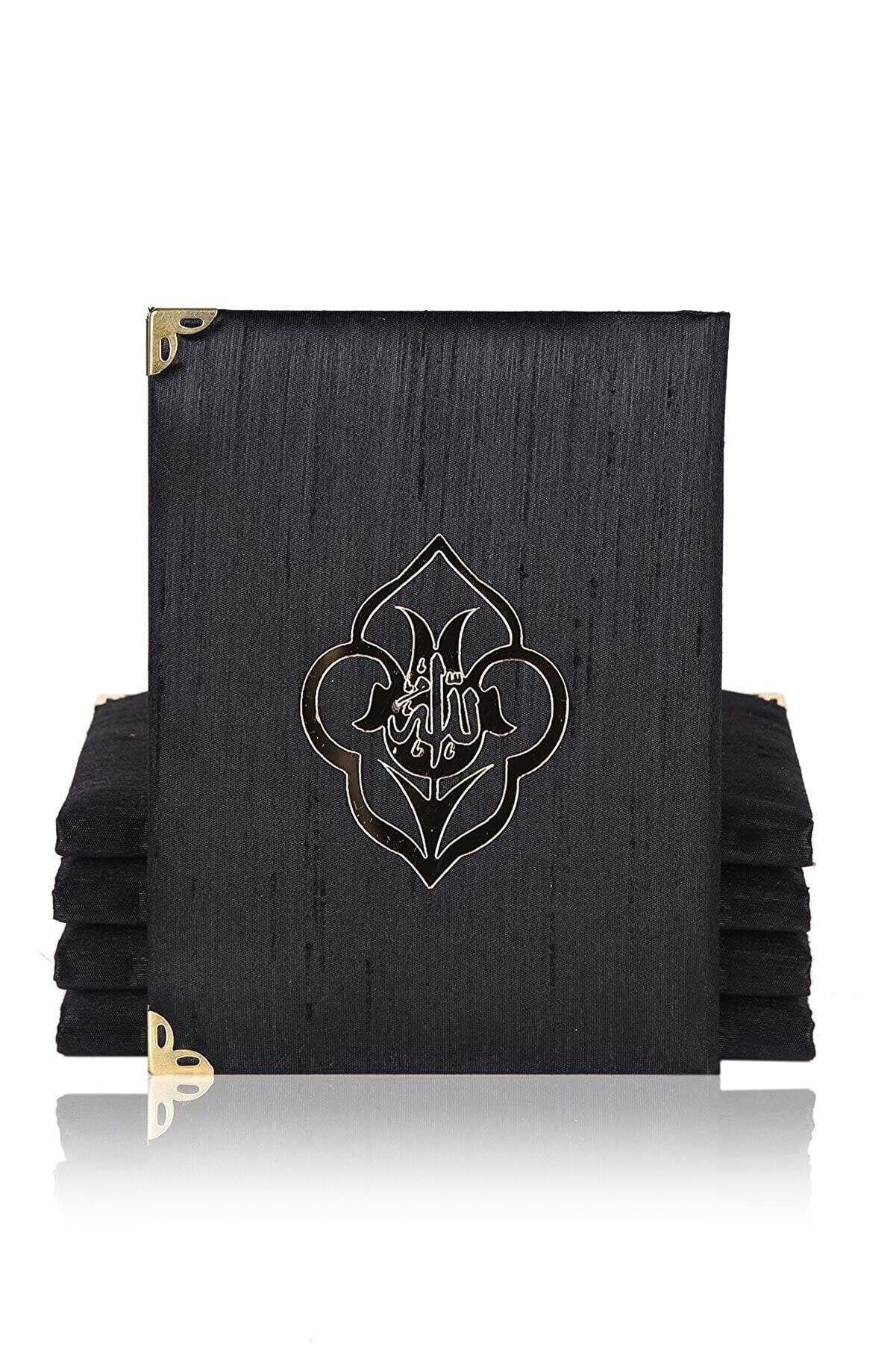 Premium Islamic Prayer Set - Muslim Prayer Rug, Yaseen Surah Pocket Book & Tasbih Beads - Perfect Ramadan, Eid & Mawlid Gift for Men, Women & Kids (Black, 15 Sets) - Ideal for Home Worship, Travel & Daily Prayers