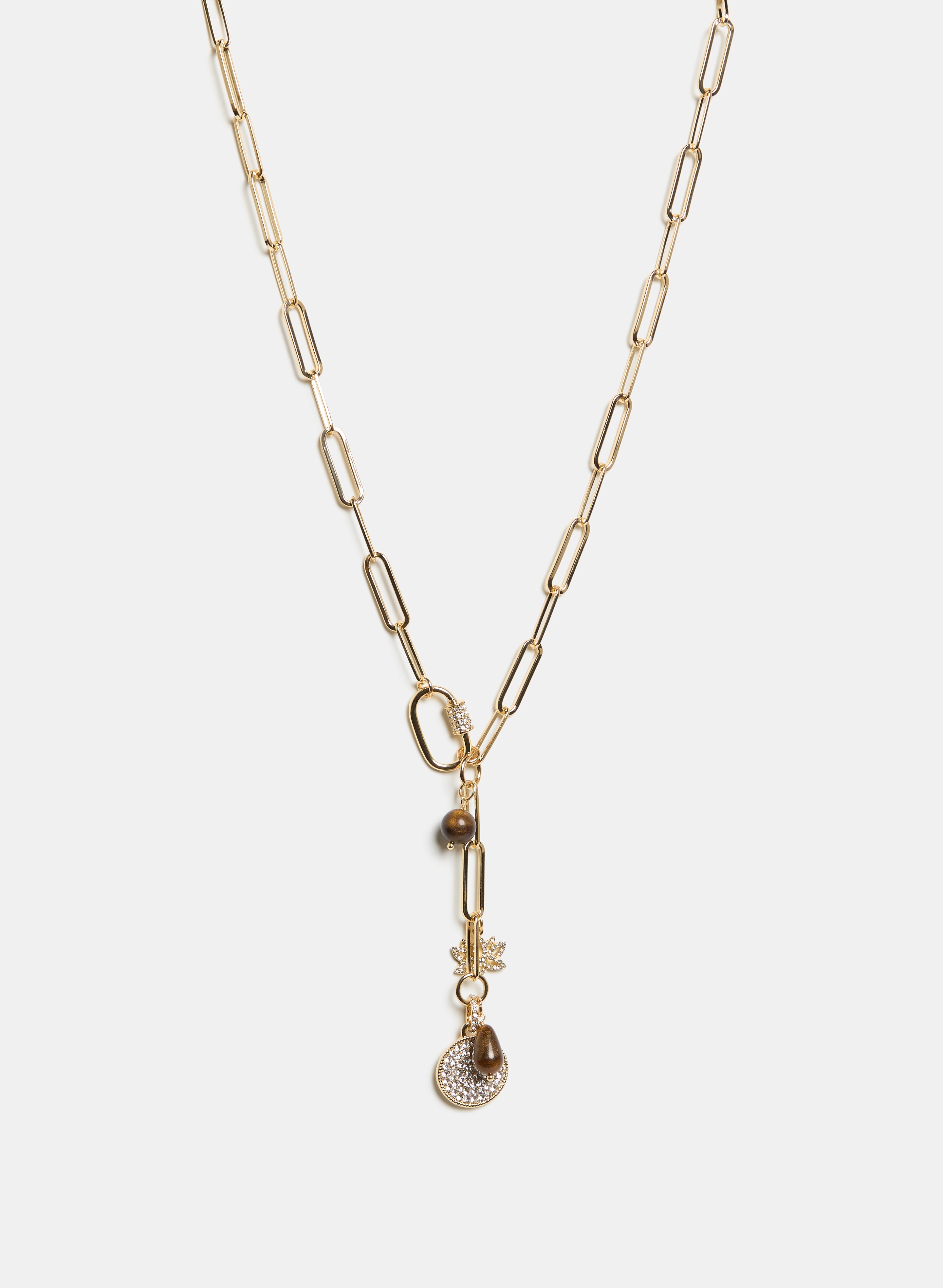 Elegant Crystal Charm Necklace for Women - Dainty Healing Stone Pendant Jewelry - Perfect for Gifts, Weddings & Everyday Wear