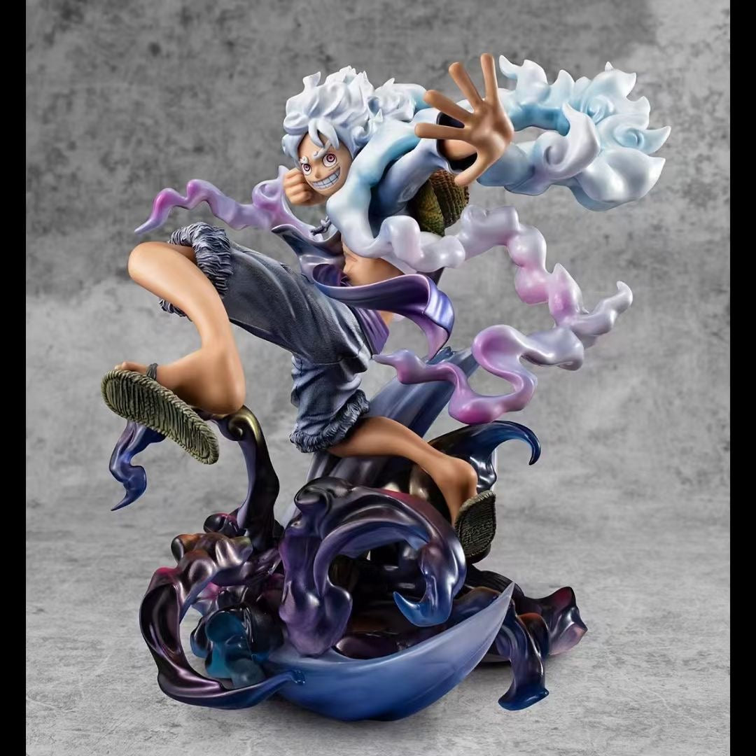 Official MEGAHOUSE Gear 5 Monkey D Luffy Anime Figure - Limited Edition Collectible for One Piece Fans | Perfect for Display, Anime Collections & Gift Giving