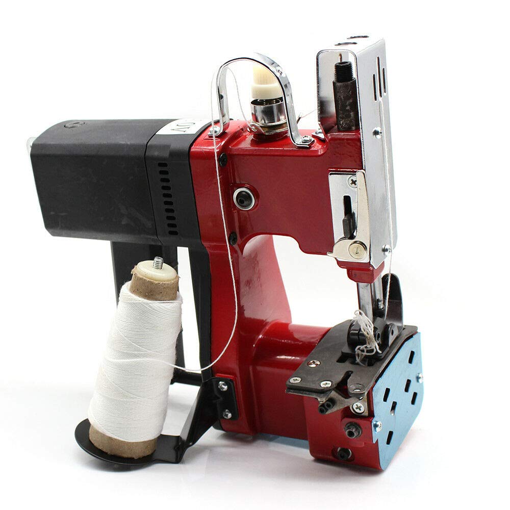 Industrial Portable Electric Bag Stitching Closer & Sealing Sewing Machine - 15000RPM, 110V for Sack Sealing | Perfect for Packaging, Shipping & Warehouse Use