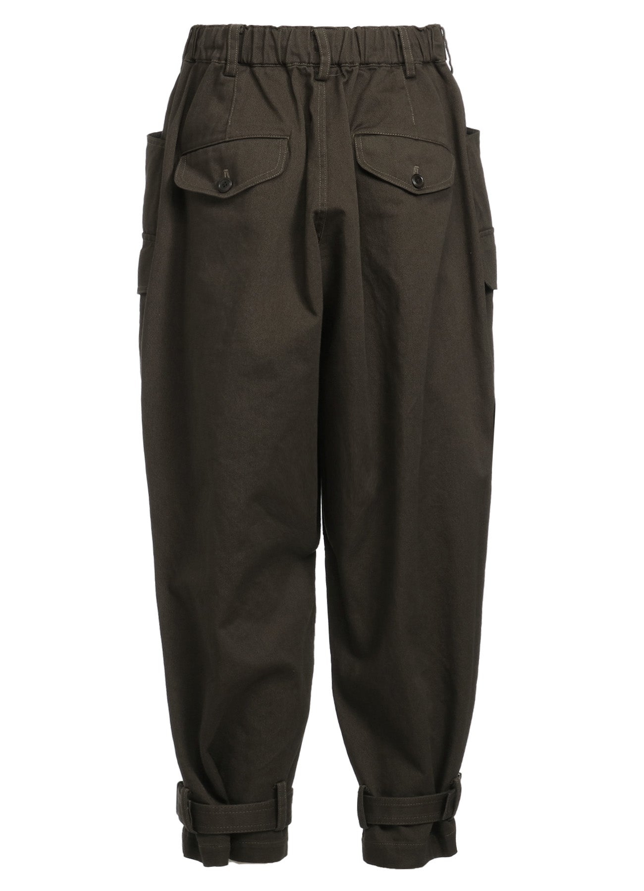 Men's Cotton Drill Cargo Pants with Adjustable Belted Hems - Durable Workwear & Outdoor Adventure Pants for Hiking, Camping & Casual Wear