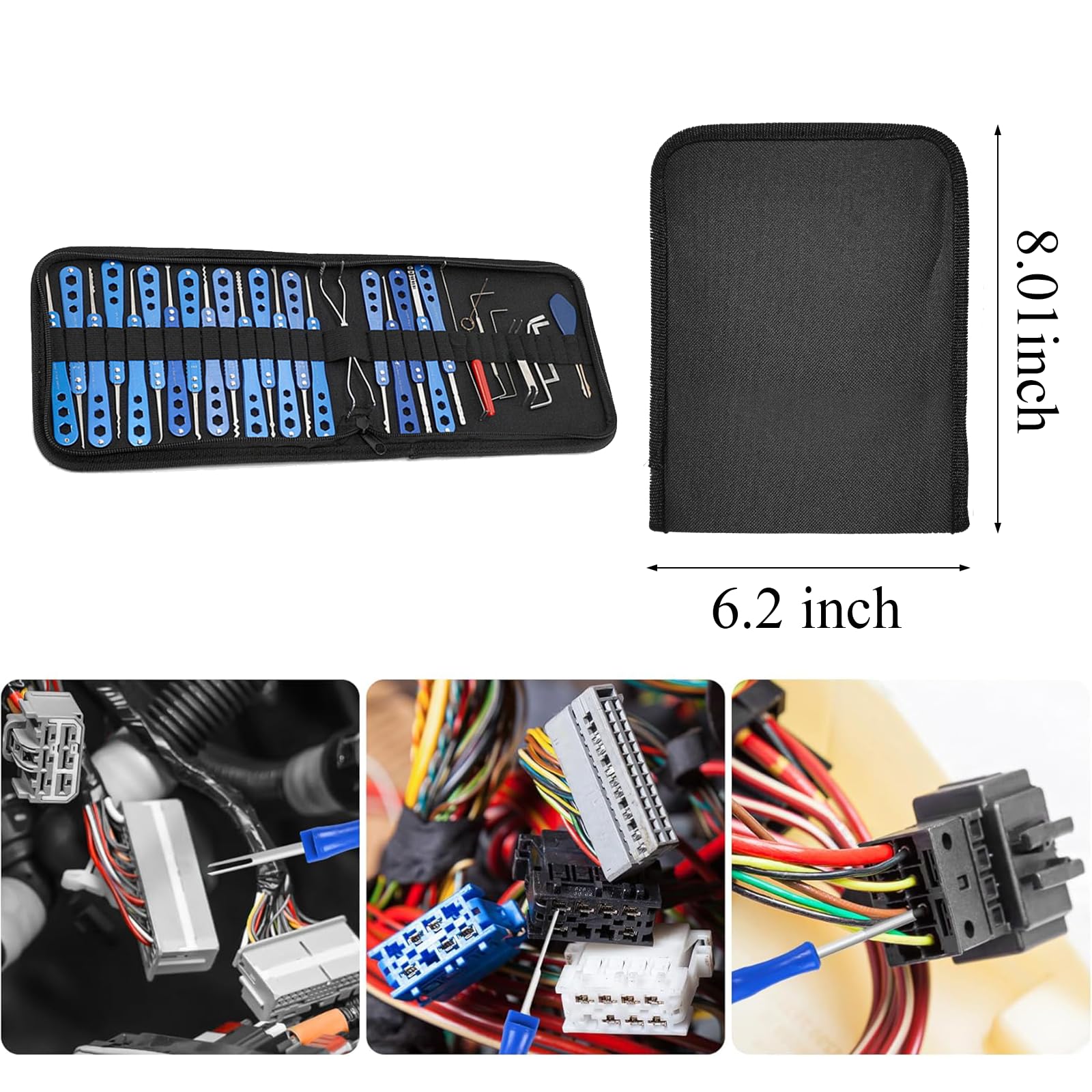 29Pcs Lock Picking Kit - Professional Pin Removal Tools for Automotive & Home Use