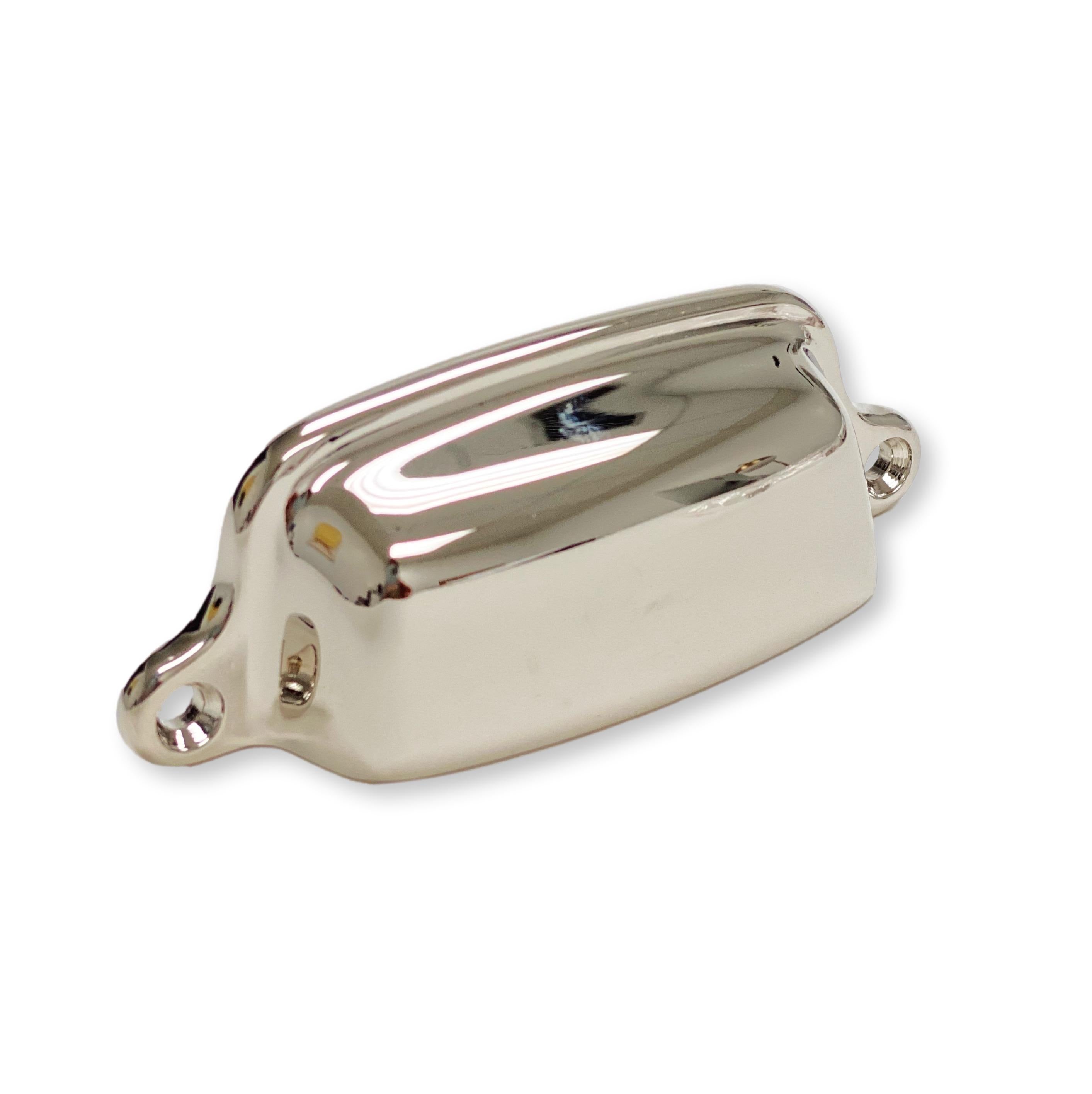 Polished Nickel Eloise Cabinet Cup Drawer Pull - Vintage Style Kitchen Cabinet Hardware for Drawers & Cabinets - Perfect for Home Renovation & DIY Furniture Upgrade