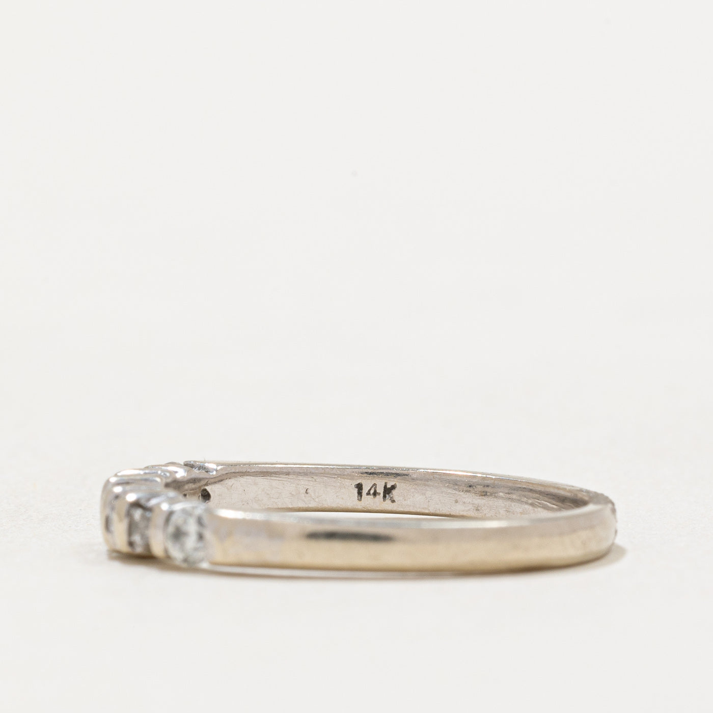 0.21ctw Multi-Cut Diamond Band Ring - Size 6 | Elegant Stackable Wedding Band for Women | Perfect for Anniversary, Engagement & Everyday Wear