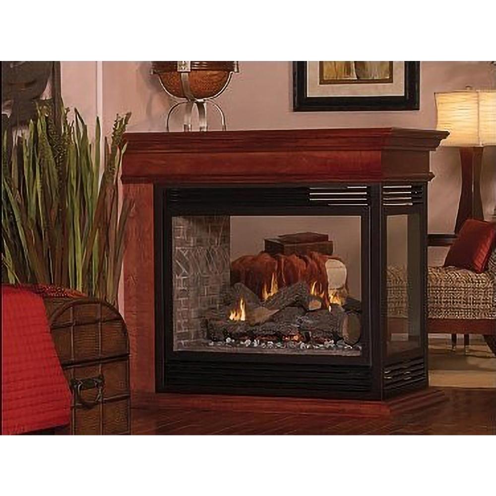 Empire Mantels for Vail Peninsula Gas Fireplace - Premium Handcrafted Fireplace Mantel Shelf - Perfect for Living Room, Bedroom & Cabin Decor