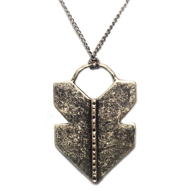 Arrowhead Necklace Set for Women - Stainless Steel Pendant Jewelry with Adjustable Chain - Perfect for Outdoor Adventures, Camping & Boho Style Fashion