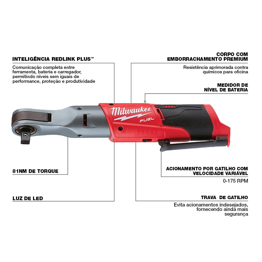 Milwaukee M12 Fuel 2558-20 1/2