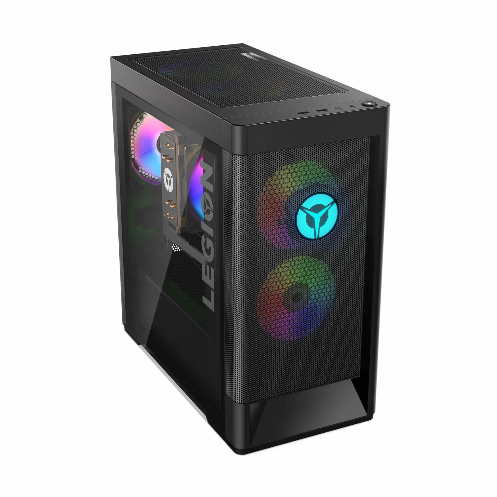 Lenovo Legion T5 Gaming PC - Intel Core i9-12900F 16-Core Processor (Outperforms Ryzen 9 5950X), 64GB DDR4 RAM, 1TB NVMe SSD + 3TB HDD, NVIDIA RTX 3080 10GB GPU, Windows 11 | Perfect for 4K Gaming, VR, Streaming & Content Creation