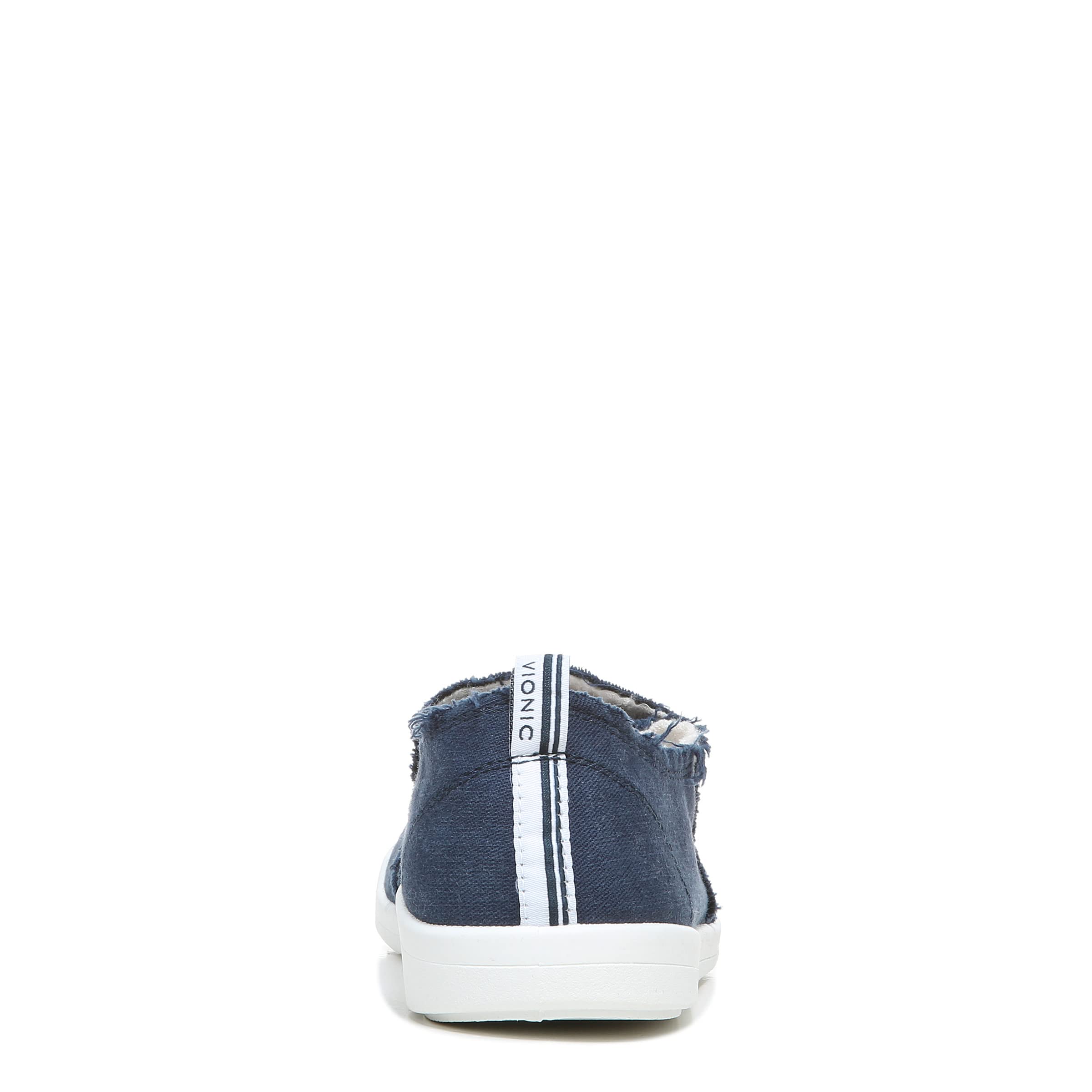 Vionic Women's Malibu Slip-On Comfort Shoes - Orthotic Support & Arch Pain Relief - Perfect for Walking, Travel & Everyday Wear
