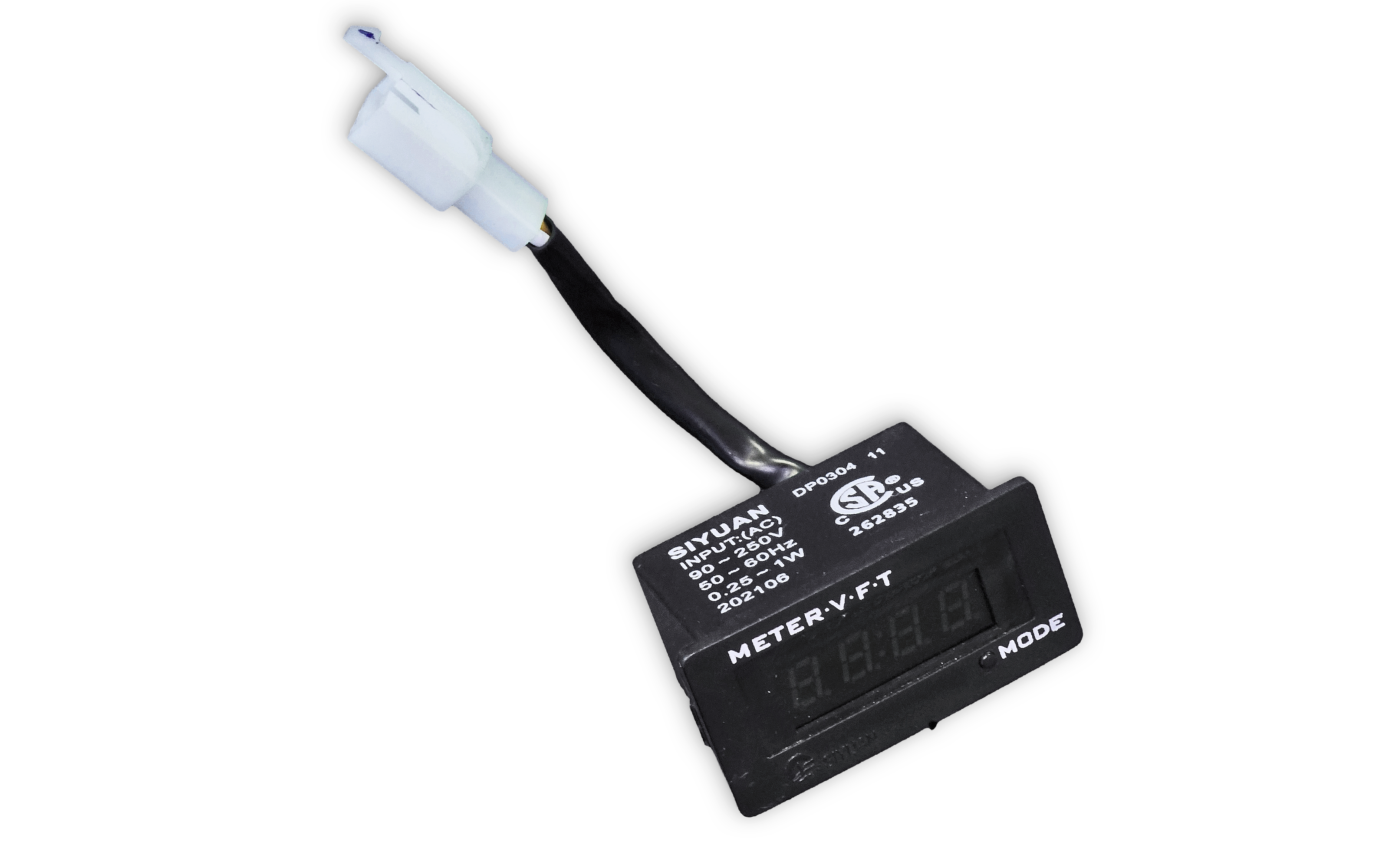 RVMP Hour Meter & Control Gauge - Digital Engine Usage Monitor for Boats, Tractors, Generators & Heavy Equipment - Track Maintenance & Service Intervals