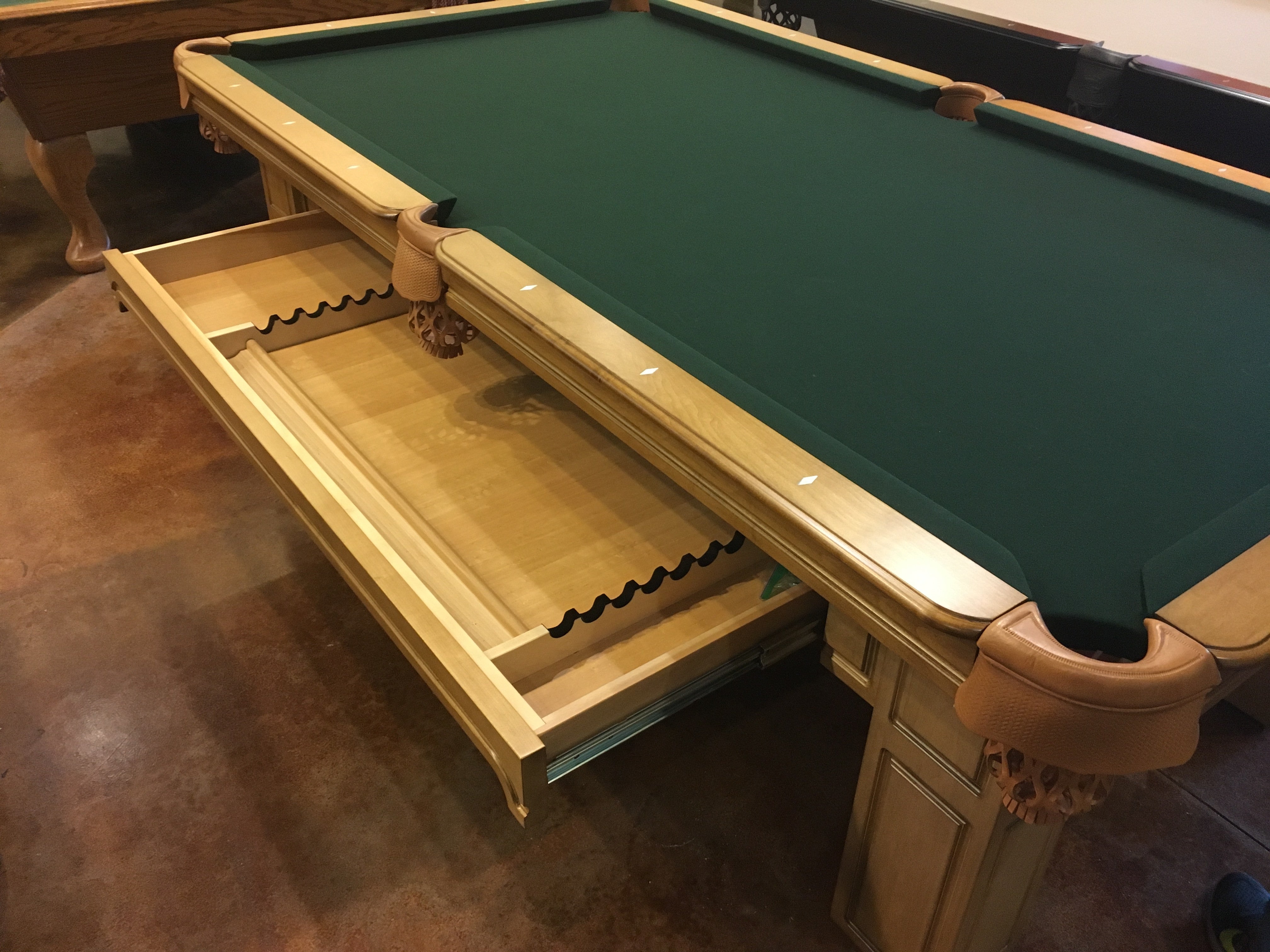 Premium Olhausen Huntington Pool Table - Professional 8-Foot Billiard Table for Home & Game Rooms | Perfect for Family Fun & Competitive Play
