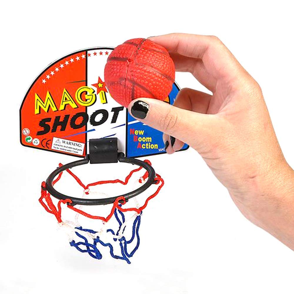 ArtCreativity 12-Pack Mini Basketball Game Set for Kids - Indoor Fun & Party Favors