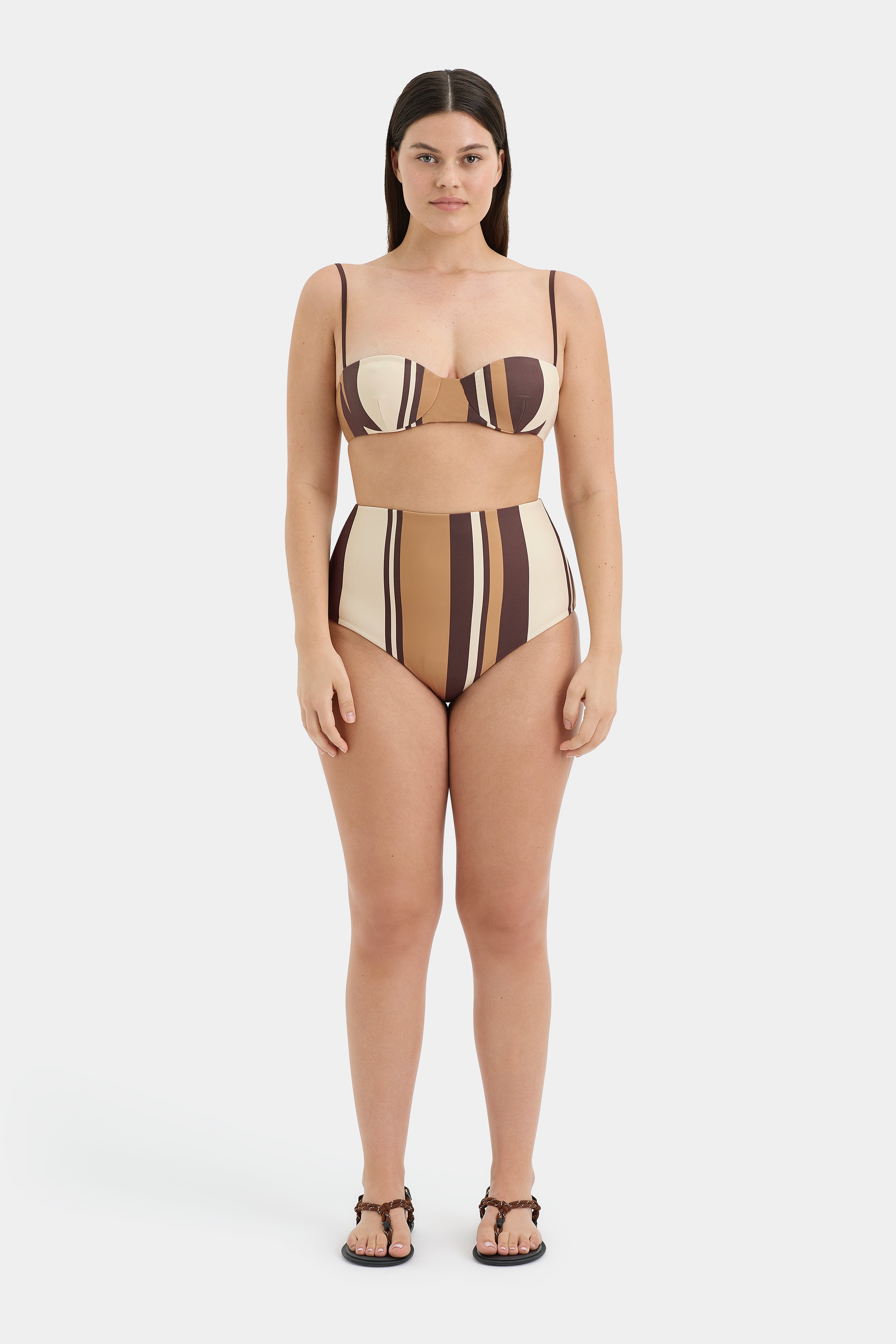Premium Mahogany Wood Balconette Bra - Comfortable & Supportive Lingerie for Everyday Wear & Special Occasions