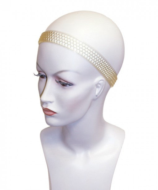 Comfy Grip Deluxe Wig Head Band - Adjustable Hairpiece Holder for Styling, Storage & Display - Perfect for Salon, Cosplay & Home Use
