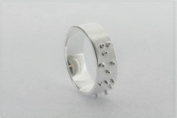 Braille Ring for Hope - Sterling Silver Inspirational Jewelry for Visually Impaired & Blind Awareness - Perfect Gift for Special Occasions & Daily Wear