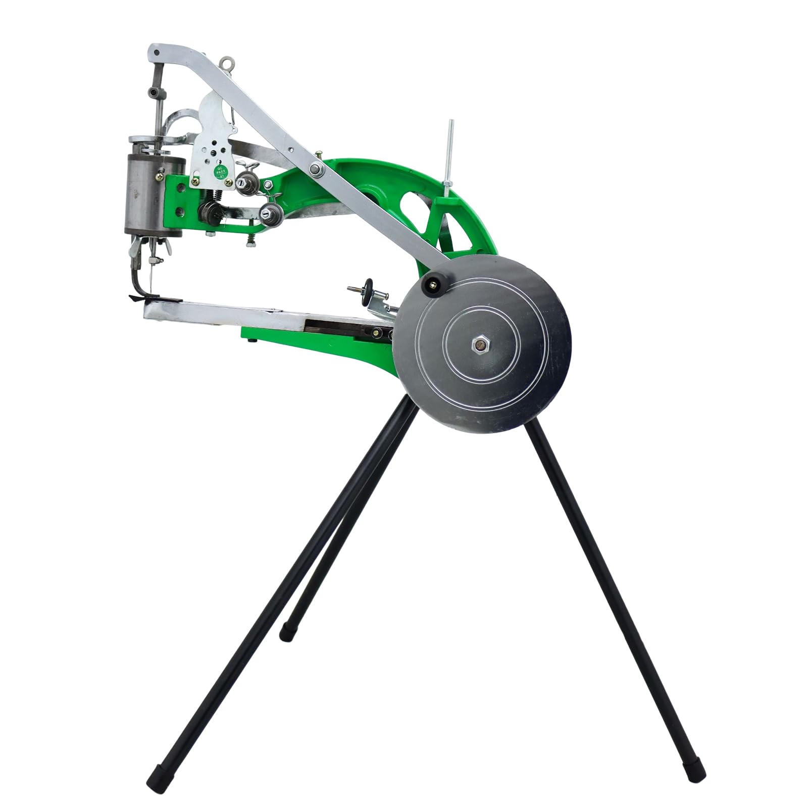 Professional Dual Cotton Nylon Line Shoe Repair Machine - Heavy Duty Cobbler Sewing Equipment with Adjustable Tripod Stand for Leather, Canvas & Sneaker Repair - Perfect for Shoe Shops, DIY Enthusiasts & Home Use