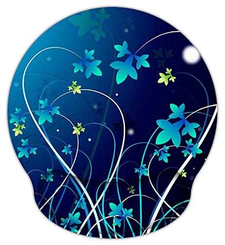 Blue Mini Flower Swirl
