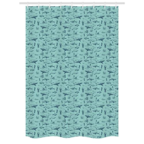 Dark Sky Blue Seafoam