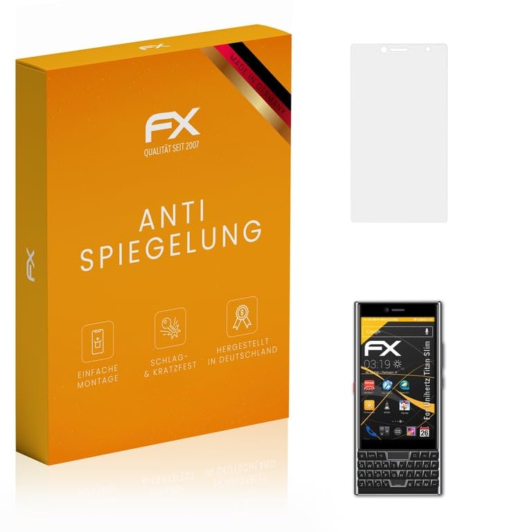 Premium Anti-Reflective & Shock-Absorbing Screen Protector for Unihertz Titan Slim - 3-Pack HD Clear Film for Business & Outdoor Use