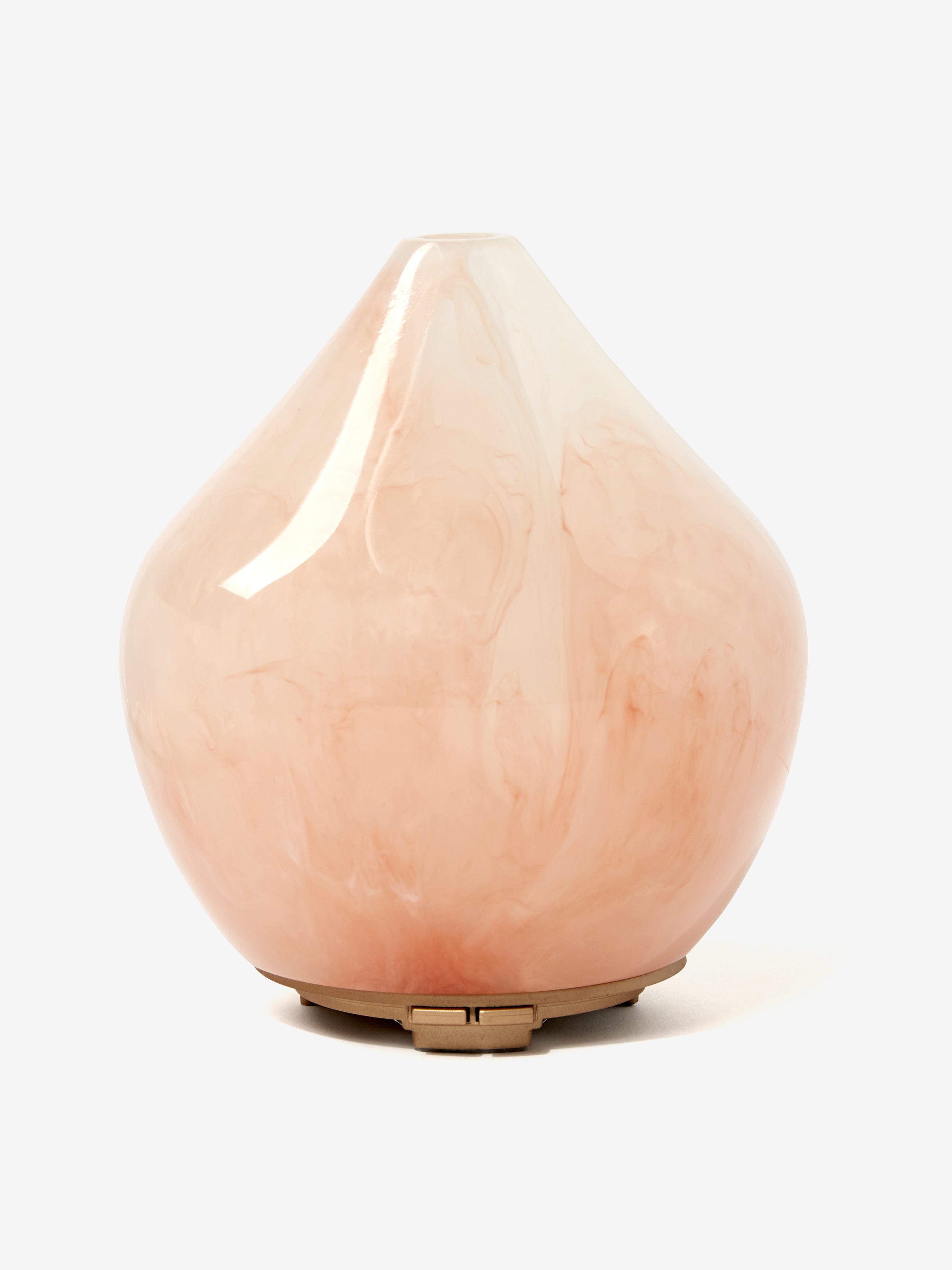 Made By Zen Gem Aroma Diffuser - Premium Essential Oil Diffuser for Home, Office & Yoga Studio - Ultrasonic Humidifier with 7 Color LED Lights for Aromatherapy & Relaxation
