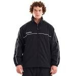 Kooga Rugby Teamwear Pitchside Training Track Jacket - Black & White for Rugby Matches & Outdoor Sports