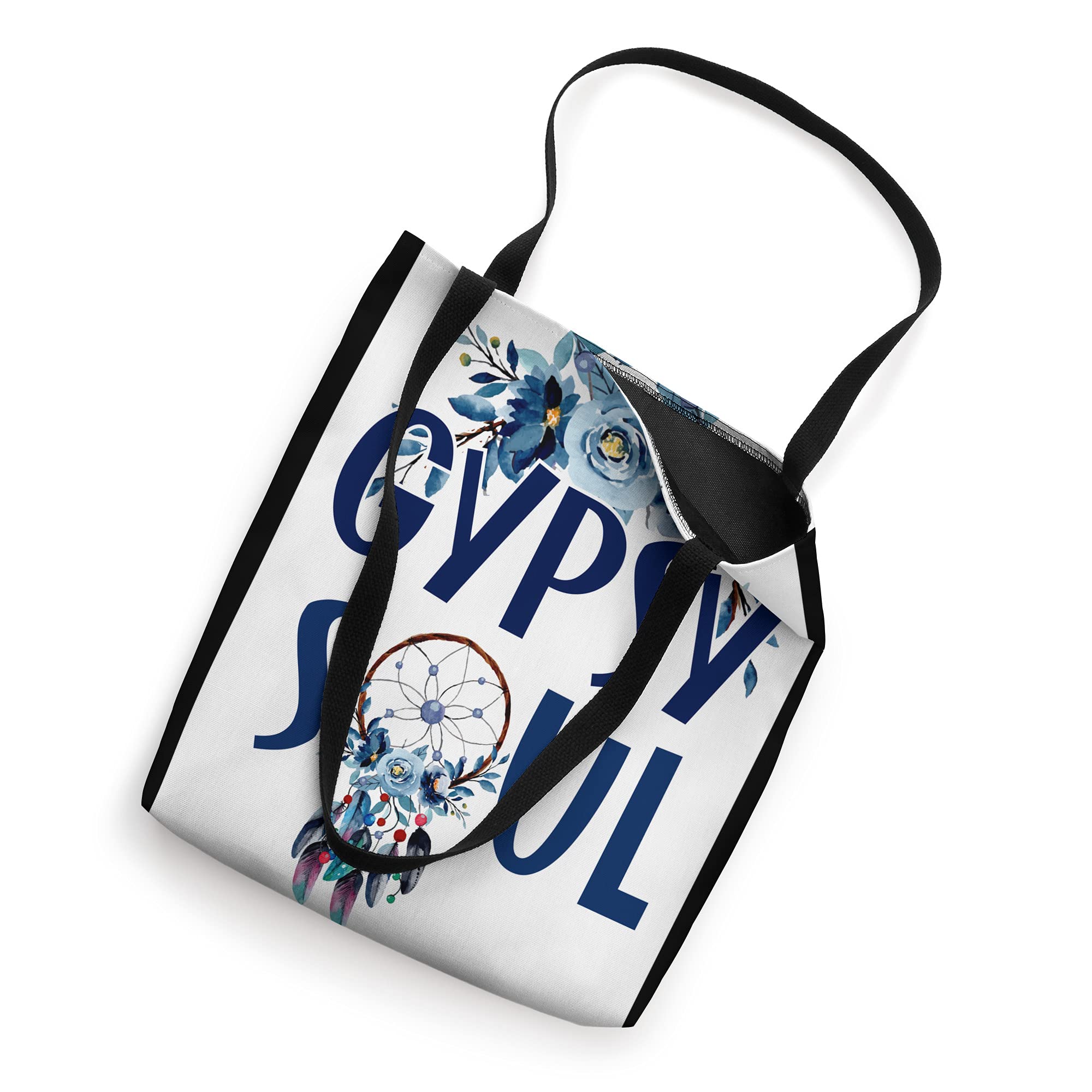 Stylish Gypsy Soul Tote Bag for Women - Boho Chic Large Shoulder Bag - Perfect for Beach, Travel, Shopping & Everyday Use