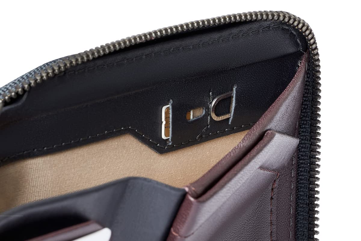 Bellroy Zip Wallet - Premium Leather RFID Blocking Wallet with Coin Pouch | Slim Bifold Wallet for Men & Women | Perfect for Travel, Business & Everyday Carry