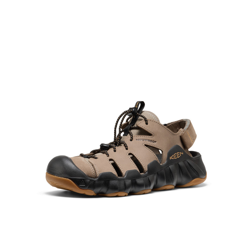 Men's Hyperport Fisherman Leather Sandal - Brindle/Oak Buff | Comfortable & Durable Outdoor Sandals for Hiking, Beach & Casual Wear