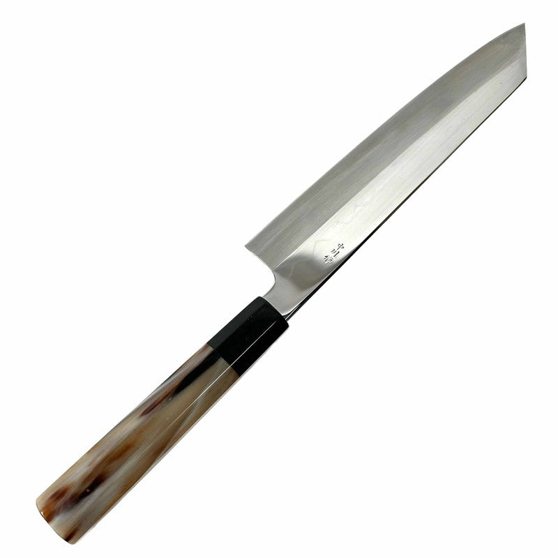Premium Honyaki Kiritsuke Gyuto Knife 240mm by Satoshi Nakagawa - Japanese White Steel Chef's Knife for Sushi, Sashimi & Precision Cutting