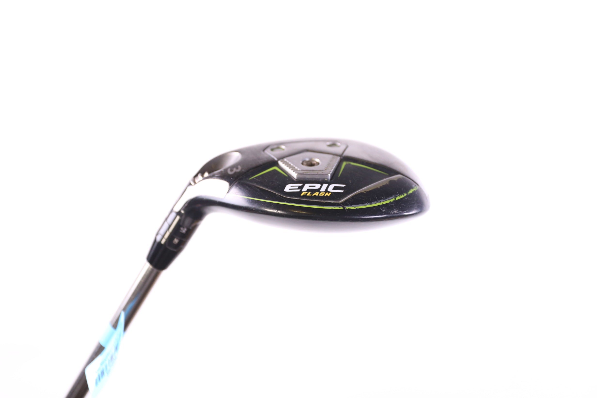 Used Callaway Epic Flash 3H Hybrid Golf Club - Left Handed 18° Regular Flex - Perfect for Left-Handed Golfers & Course Play