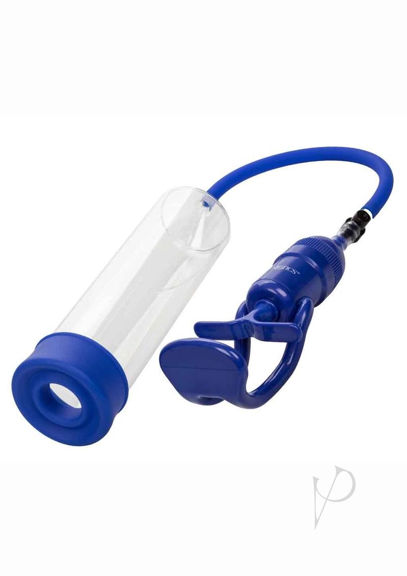 Admiral Stainless Steel Penis Pump for Men - Blue | Enhance Performance & Size | Perfect for Home Use & Intimate Moments