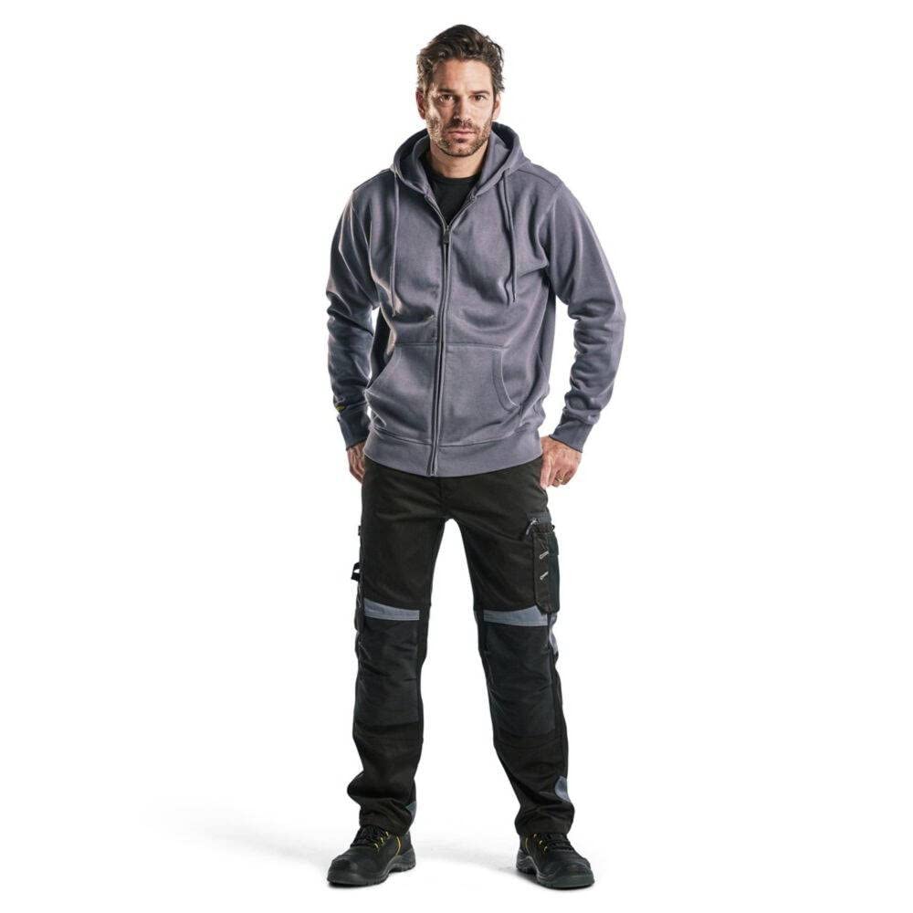 XXL Sweatshirt with Hood - Oversized Grey Hoodie for Men & Women | Cozy Winter Pullover for Casual Wear, Gym & Outdoor Activities