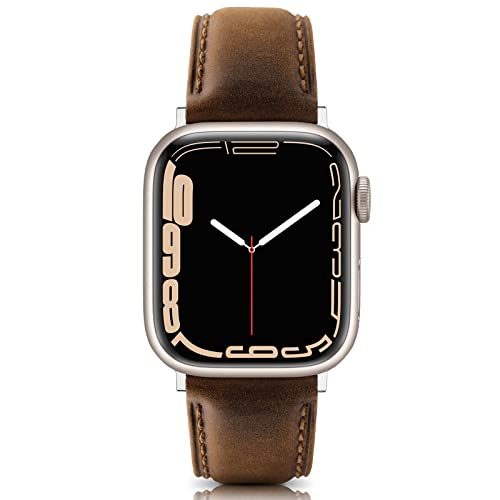 Retro Brown - Brown Stitching + Silver Adapter