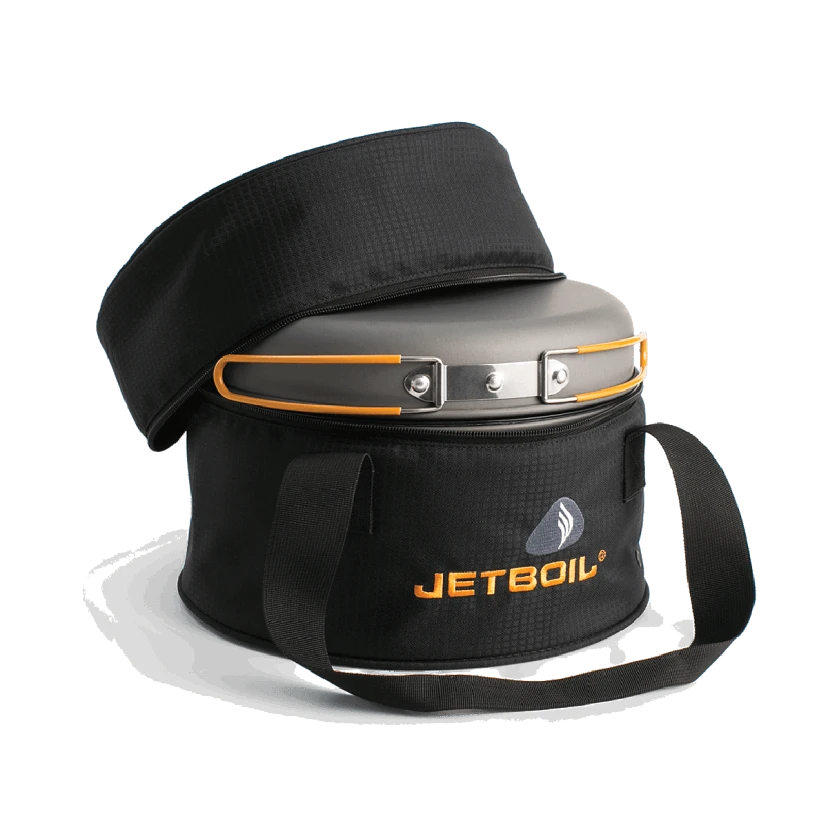 Jetboil Genesis 2 Basecamp System - Portable Camping Stove for Outdoor Cooking | Perfect for Backpacking, Hiking & Camping Trips (Grey)