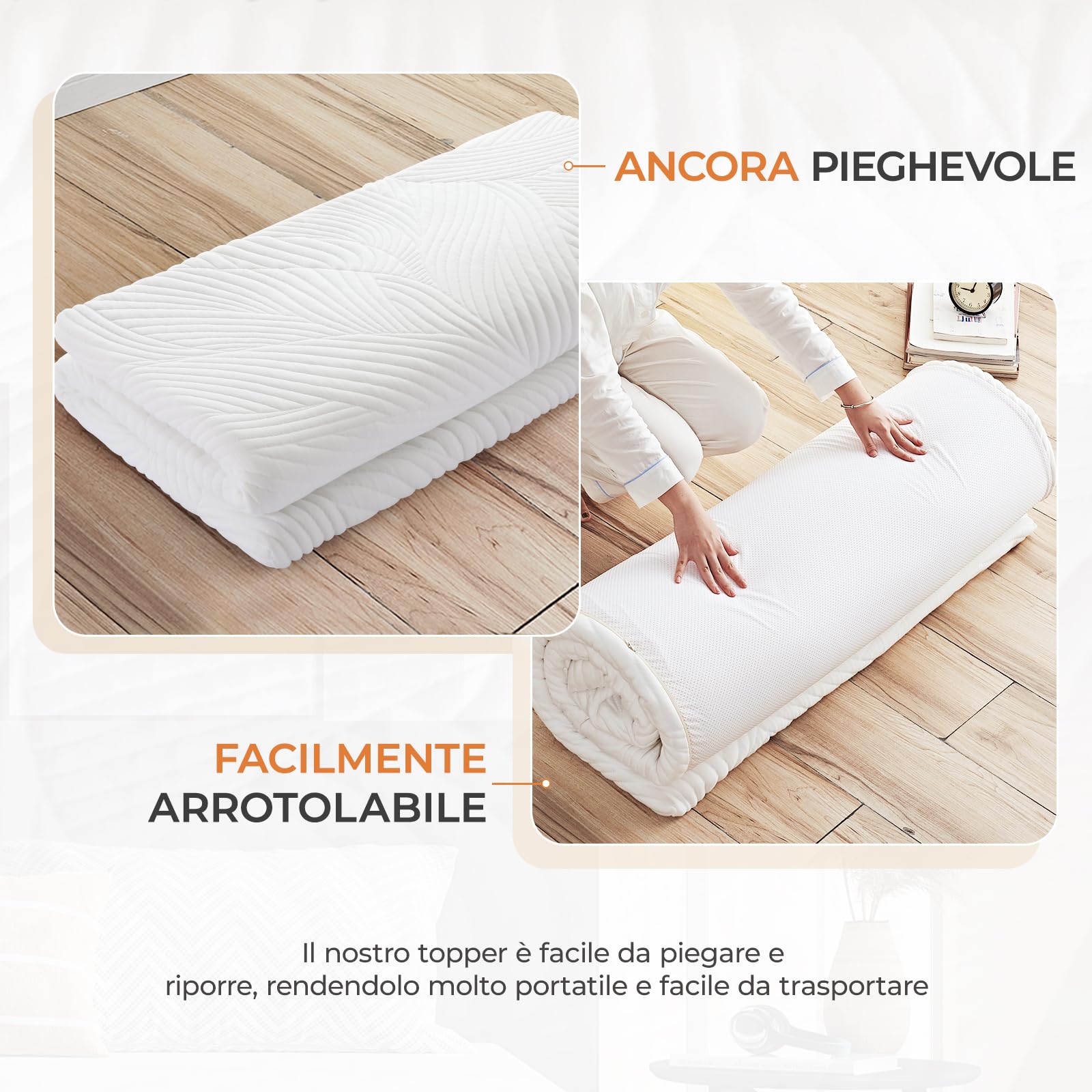 Sweetnight 5cm Gel Memory Foam Mattress Topper, 120x200cm, Removable & Washable Cover, Viscoelastic & Gel Infused for Pressure Relief - Perfect for Back Pain Relief, Hot Sleepers & Enhanced Comfort